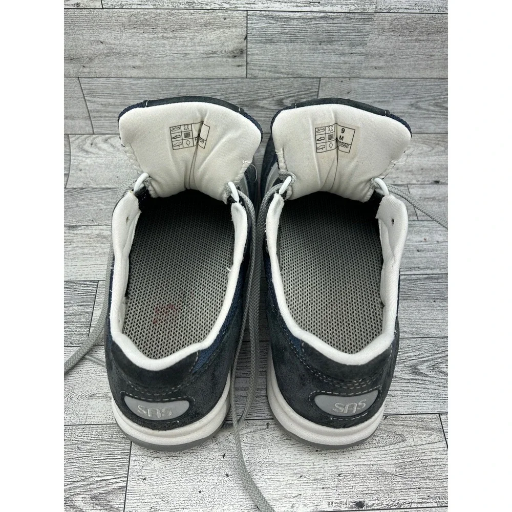 SAS Tour Mesh Navy Silver Walking‎ Shoes Women Sz 9M F9920568 5